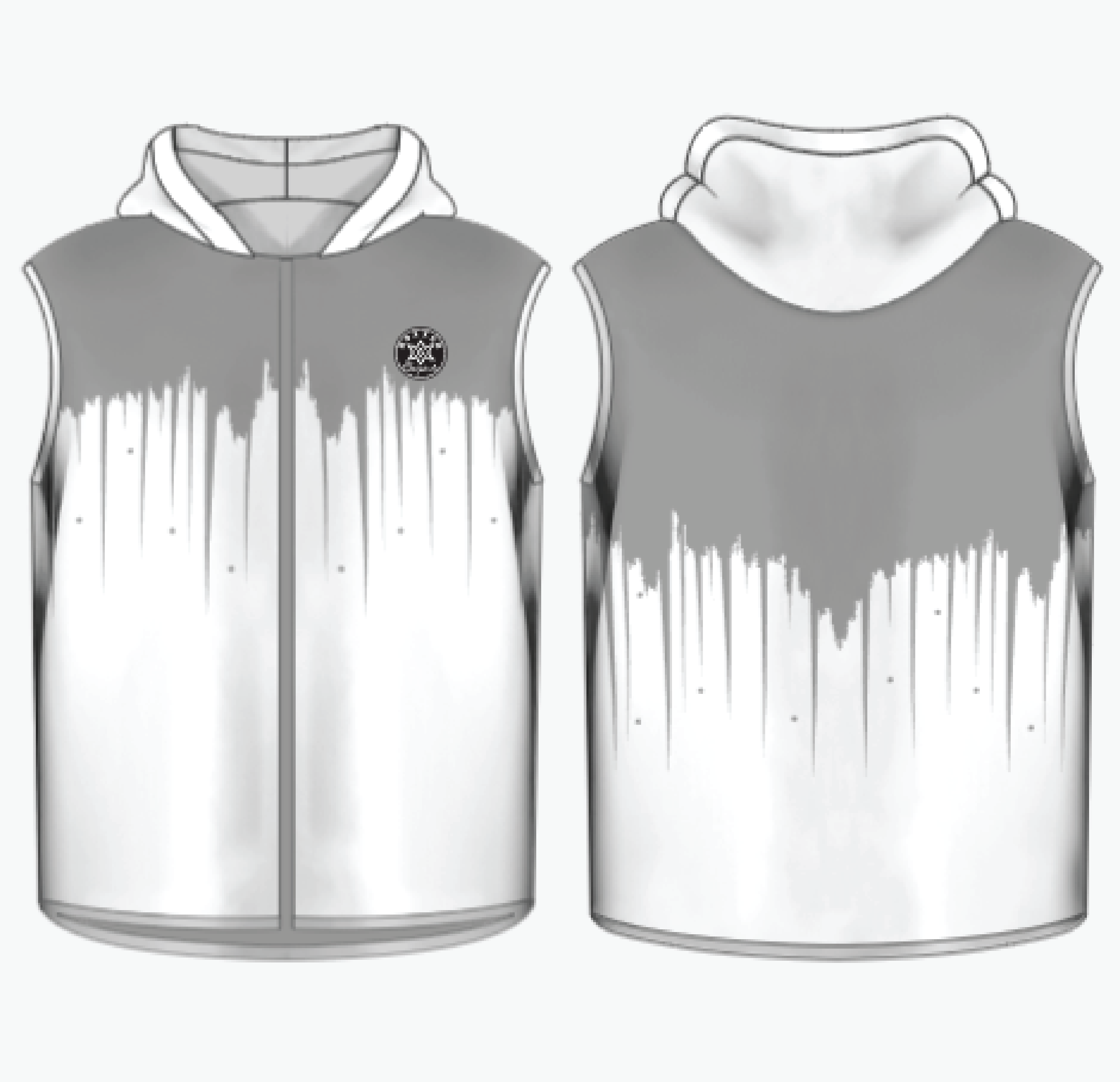 Shine Bright custom boxing jacket with signature drip-effect detail, hood or collar options, and sleeve choices.